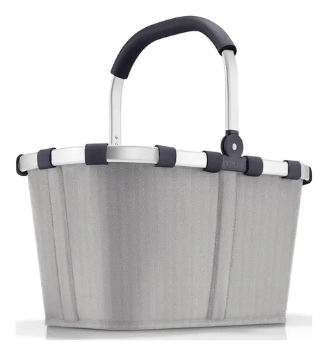 Skladací nákupný košík Reisenthel Carrybag Herringbone Grey