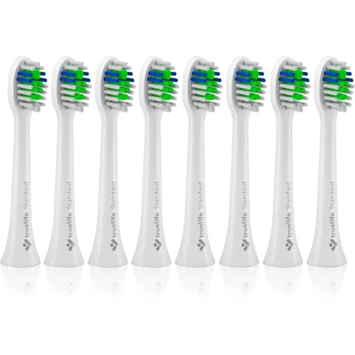 TrueLife SonicBrush Compact White Standard náhradné hlavice na zubnú kefku TrueLife SonicBrush Compact-series White 8 ks