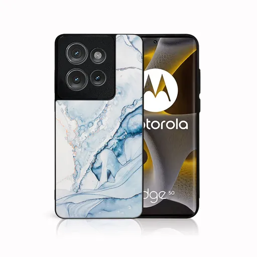 MY ART Ochranný kryt pre Motorola Edge 50 LIGHT BLUE (149)