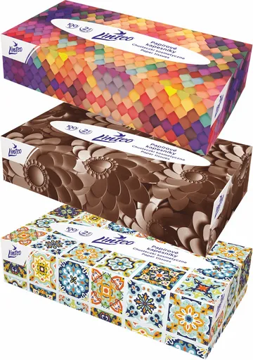 MAKRO - Obrúsky kozmetické LINTEO SATIN 100ks