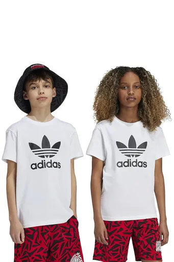Detské bavlnené tričko adidas Originals TREFOIL TEE
