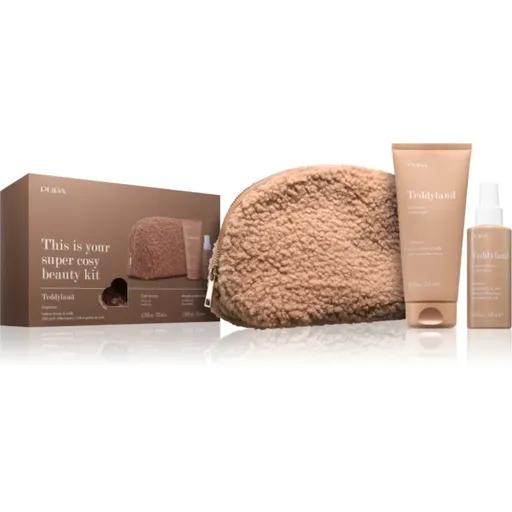 PUPA Milano Teddyland Kit darčeková sada pre ženy Milk and Coffee Beans 1 ks