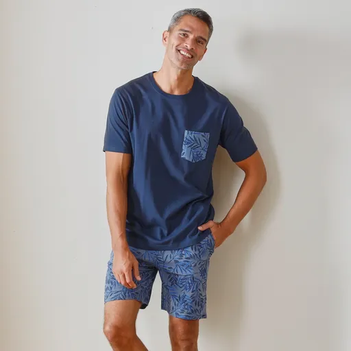 Pyžamo so šortkami a krátkymi rukávmi