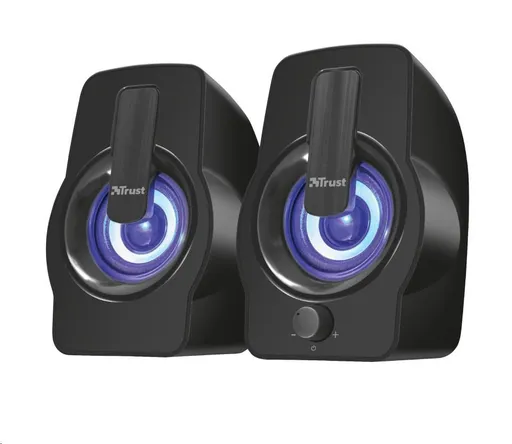 TRUST Gemi RGB 2.0 Speaker Set - čierny