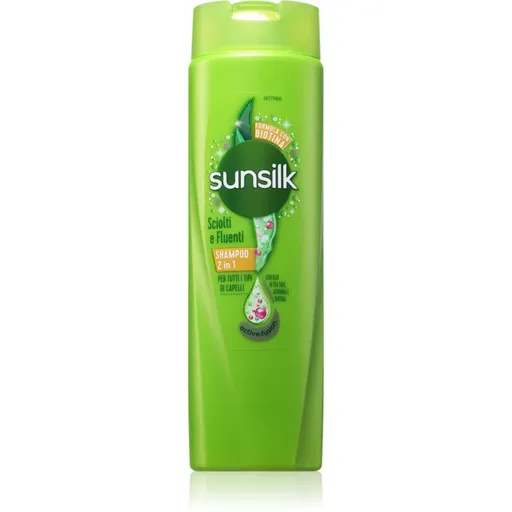 Sunsilk Loose & Flawing šampón a kondicionér 2 v1 na krepovité vlasy bez objemu 250 ml