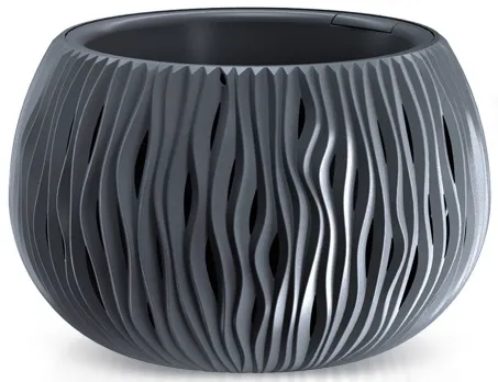 PROSPERPLAST - Kvetináč SANDY s vložkou 29cm závesný