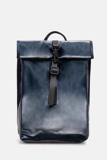 Ruksak Rains 13330 Rolltop Rucksack Mini tmavomodrá farba, veľký, jednofarebná, 13330