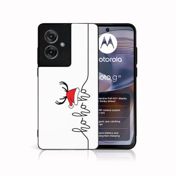 MY ART Kryt s vianočným dizajnom Motorola Moto G55 5G HOHOHO (073)
