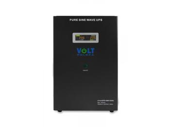 Zdroj záložný VOLT Sinus UPS 800 12V 230V 800W + baterie 55Ah Black