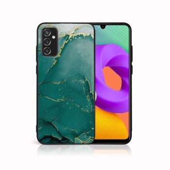 MY ART Ochranný kryt Samsung Galaxy M52 5G -GREEN MARBLE (145)