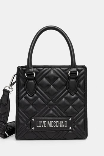 Kabelka Love Moschino čierna farba, JC4211PP0MLA000B