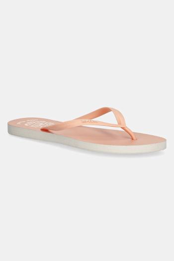 Šľapky Rip Curl dámske, oranžová farba, na plochom podpätku, 17SWOT
