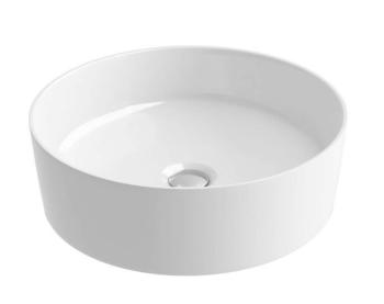 RAVAK - UNI Umývadlo Slim na dosku, priemer 40 cm, biela XJX01140002