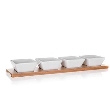 Banquet Súprava servírovacia BRILLANTE Bamboo 40 × 9,5 cm, 5 dielov (60334605)