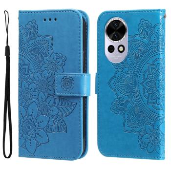 ART MANDALA Peňaženkový obal pre Huawei Nova 13 modrý