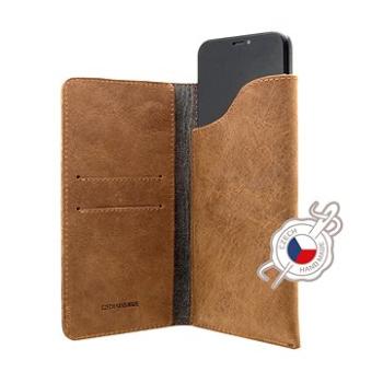 FIXED Pocket Book na Apple iPhone 6 Plus/6S Plus/7 Plus/8 Plus/XS Max hnedé (FIXPOB-335-BRW)