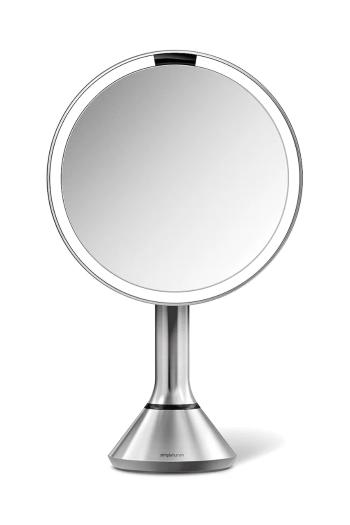 Zrkadlo s led osvetlením Simplehuman Sensor Dual Light šedá farba