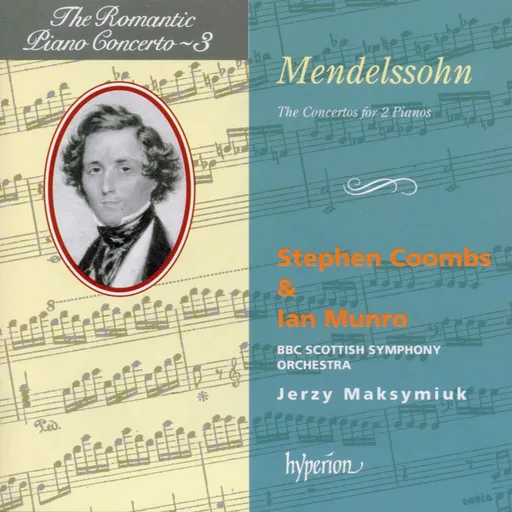 Stephen Coombs, MENDELSSOHN: CONCERTOS FOR 2 PIANOS (HYPERION ROMA, CD