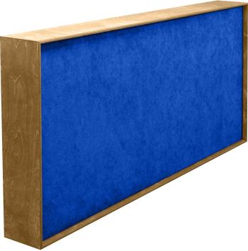 Mega Acoustic FiberExcellent120 Natural/Blue Absorpčný drevený panel