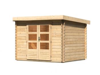 Drevený záhradný domček BASTRUP 4 Lanitplast
