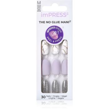 KISS imPRESS The No Glue Mani Medium umelé nechty Climb Up 30 ks