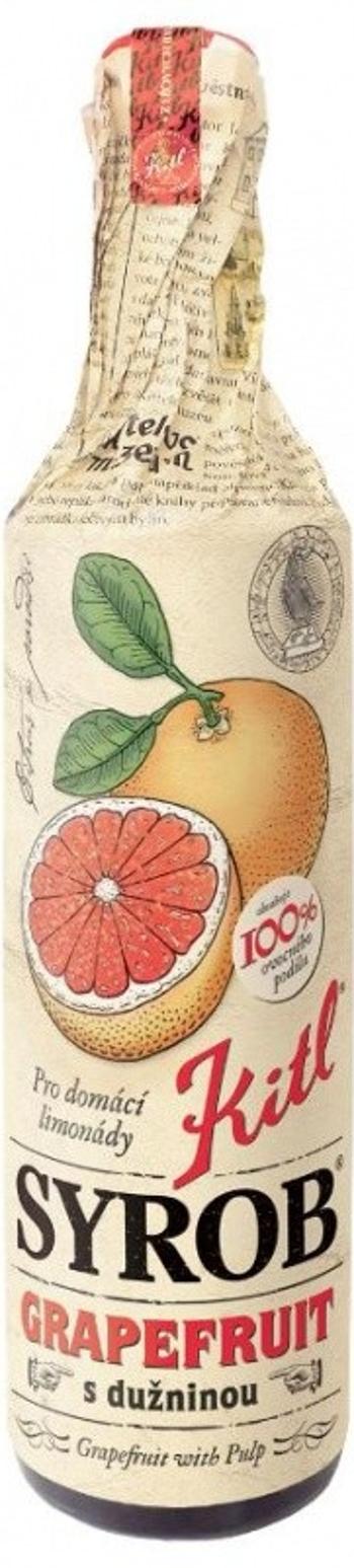 KITL Syrob Grapefruit so šťavou 500 ml