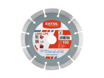 Kotúč diamantový rezný segmentový 125mm EXTOL PREMIUM 108912