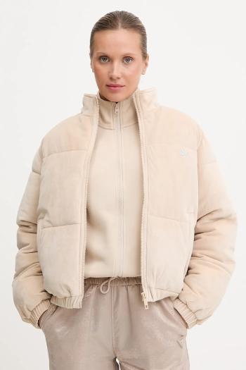 Bunda Guess COUTURE béžová farba, zimná, V4BL03 K0232