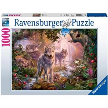 Ravensburger 151851 Rodina vlkov v lete 1000 dielikov (4005556151851)