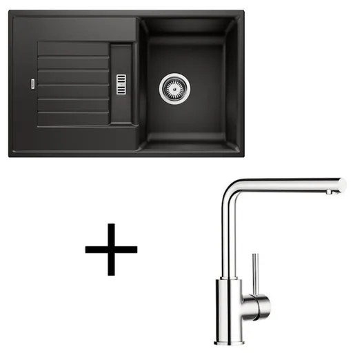 Blanco set Zia 45 S + Mila chróm sivý vulkán