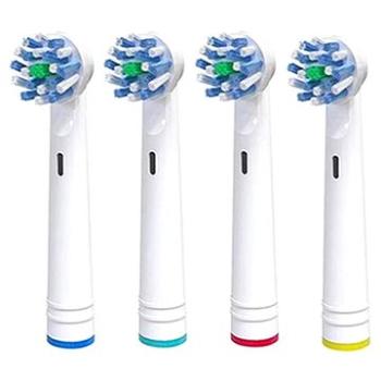 BMK kompatibilní hlavice k zubním kartáčkům Oral-B, 4 ks - kompatibilní s Oral-B EB50 Cross Action (630)