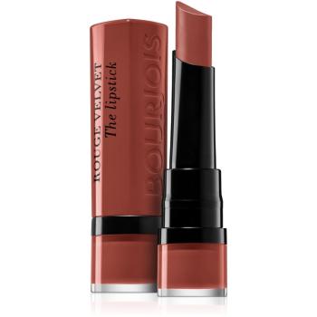 Bourjois Rouge Velvet The Lipstick matný rúž odtieň 24 Pari'sienne 2,4 g