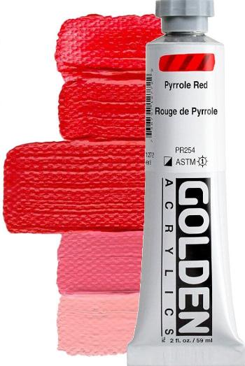 Golden Artist Colors Heavy Body Akrylová farba Pyrrole Red 59 ml 1 ks