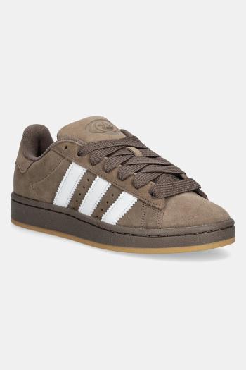 Kožené tenisky adidas Originals Campus 00s hnedá farba, JH8789