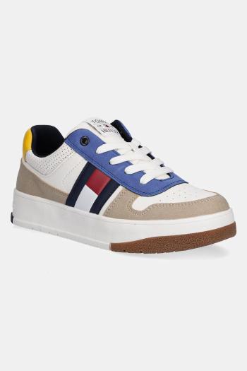 Detské tenisky Tommy Hilfiger béžová farba, T3X9-34096