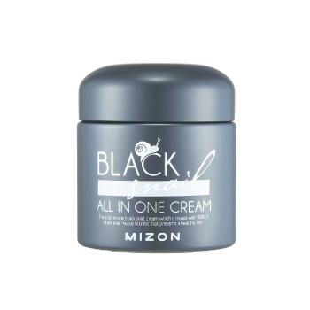 Mizon Crema de piele cu filtrat de secreție de melc negru african 90% (Black Snail All In One Cream) 75 ml