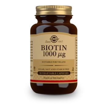 SOLGAR Biotín 1000 mcg 50 kapsúl