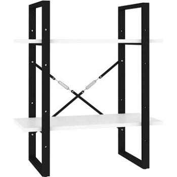 Shumee s 2 policami biela 60 × 30 × 70 cm drevotrieska, 806427