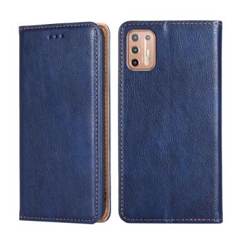 MAGNETIC Zaklápací kryt pre Motorola Moto G9 Plus modrý