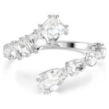 Swarovski Oslnivý pevný náramok s čírymi krištáľmi Matrix 5692519 16 cm
