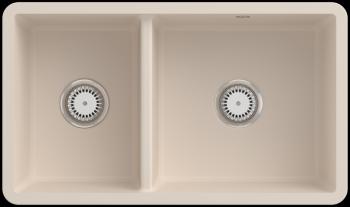 VILLEROY & BOCH VILLEROY & BOCH - Keramický drez Villeroy &amp; Boch podstavný Subway 80 U, 338801FU, Ivory 338801FU