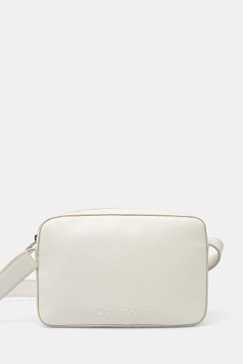 Kabelka Calvin Klein béžová farba, K60K612555