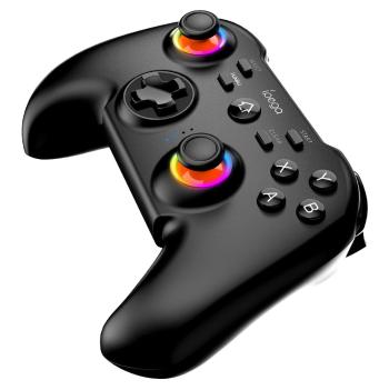 iPega 9115 Bluetooth RGB Gamepad for Android/iOS/PS3/PS4/PC/N-Switch kompatiblis, fekete