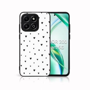 MY ART Ochranný kryt pre Honor 200 Smart 5G BLACK HEARTS (167)