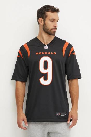 Tričko Nike Joe Burrow Cincinnati Bengals pánske, čierna farba, vzorované, 67NM-CAGH-9AF-2NM