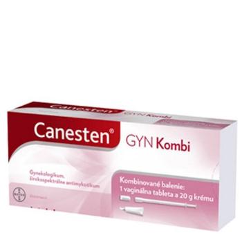 Canesten GYN Kombi tbl.vag. 1 x 500 mg + crm.der. 1 x 20 g