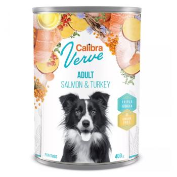 CALIBRA Verve Adult Salmon&Turkey konzerva pre psov 400 g