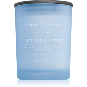 DW Home Charming Farmhouse Cotton Flower vonná sviečka 414 g