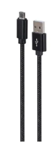 GEMBIRD Kábel - USB A/M na USB micro B/M, USB 2.0, pozlátené kontakty, 1,8 m