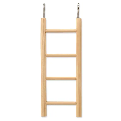 Hračka Bird Jewel rebrík drevený 4 priečky 19,5x7cm